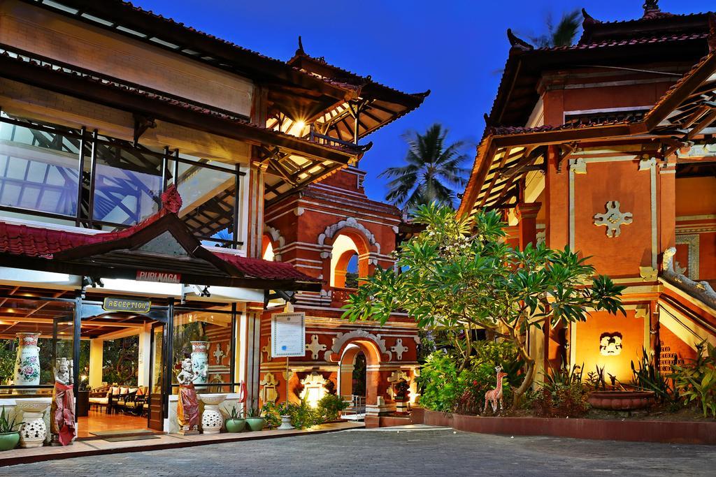 Puri Naga Beachfront Cottages Легиан Экстерьер фото